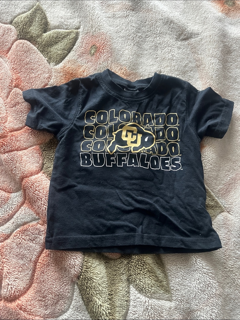 Rivalry Threads Black & Gold Colorado Buffaloes Kids Tee
